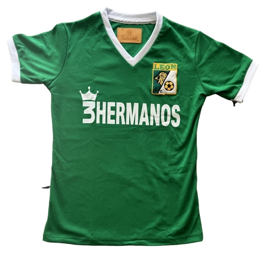 Jersey Retro Club León - Época 3 Hermanos 🦁💚