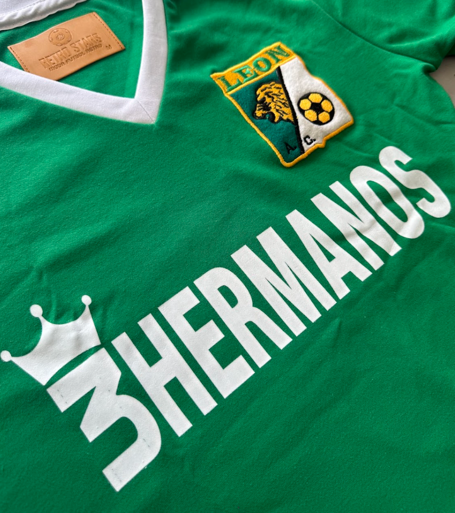 Jersey Retro Club León - Época 3 Hermanos 🦁💚