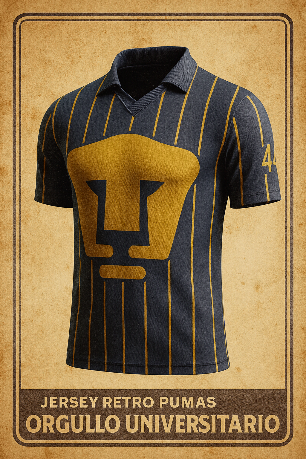 🐾 Jersey Retro Pumas 1994-95 – Orgullo Universitario
