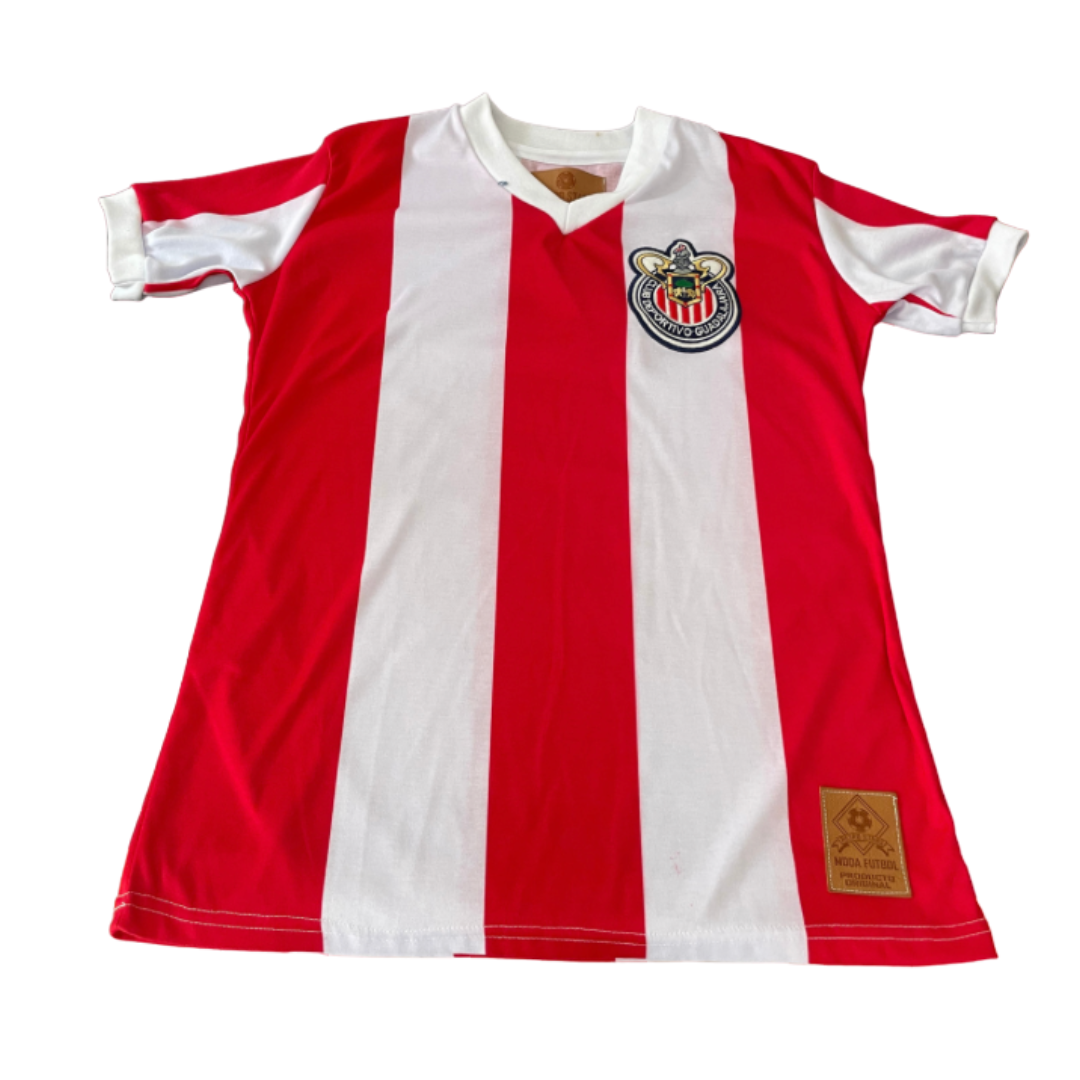 Jersey Retro Chivas 1958 – El legado rojiblanco desde sus inicios 🔴⚪