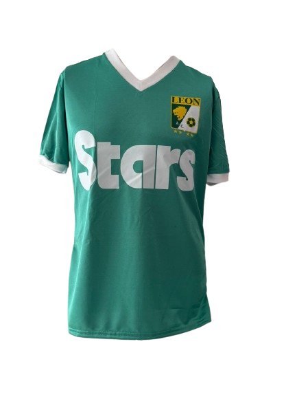 🦁 Jersey Retro Club León – Modelo "STARS" (Edición Años 90s)
