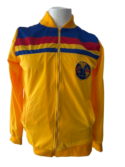 🦅 ¡Chamarra Retro Club América 1981 - Un Clásico de Leyenda! 💛💙