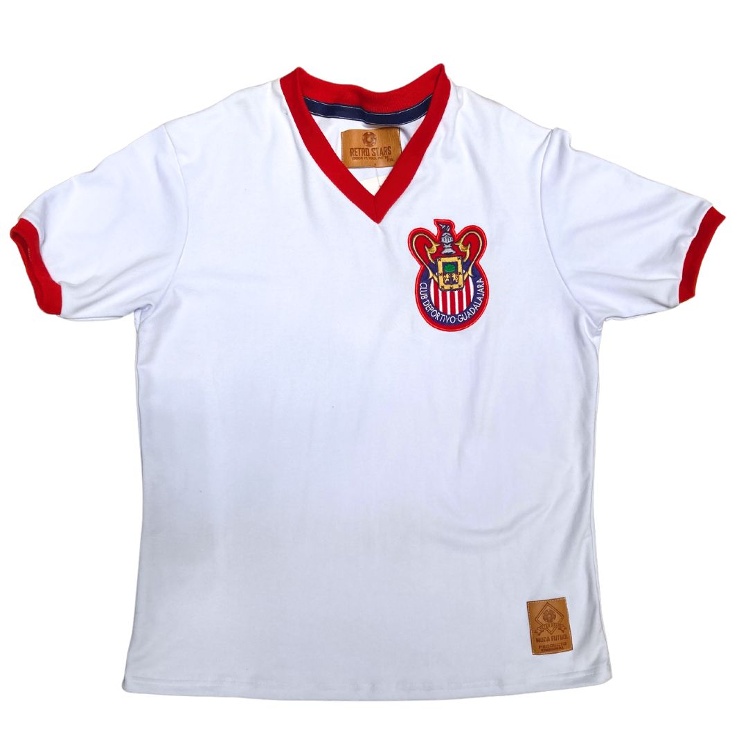 Playera Retro Chivas 1960 – Un ícono de la historia rojiblanca 🔴⚪