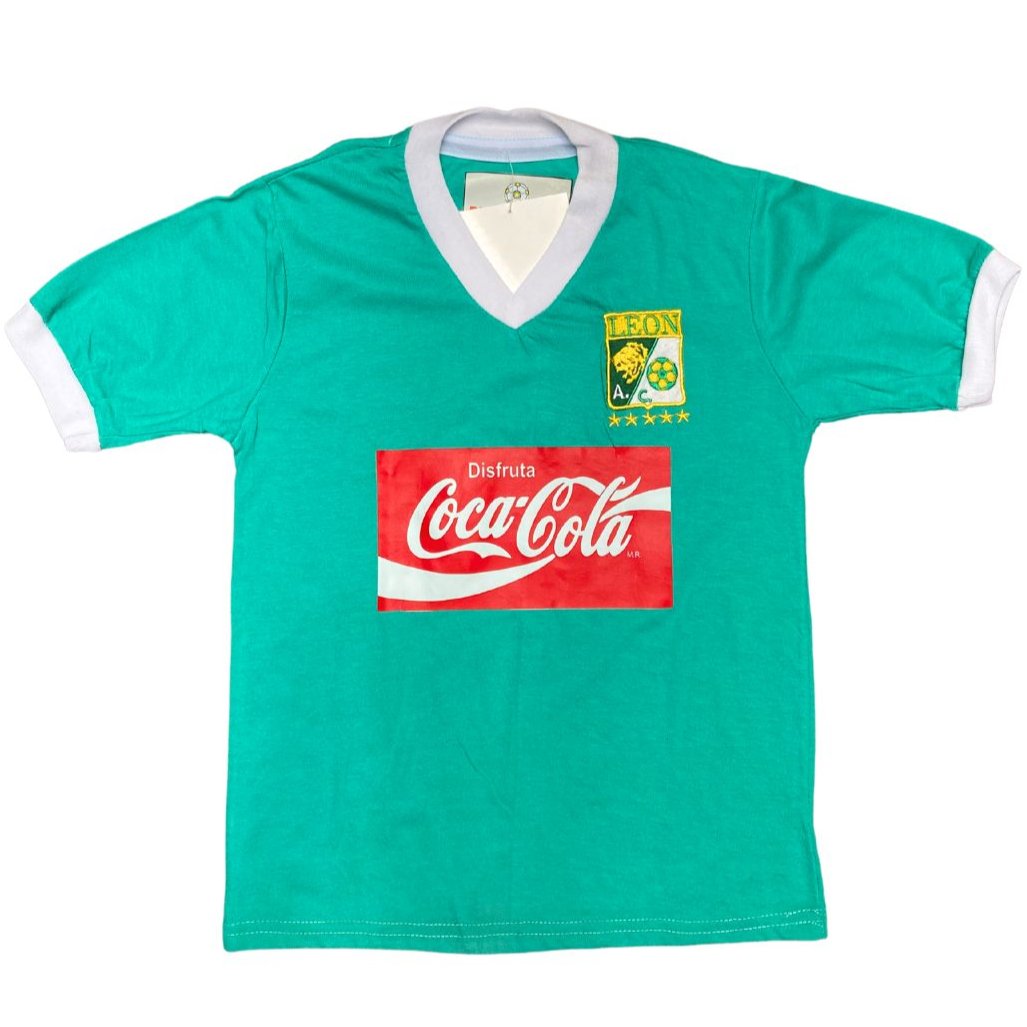 Jersey Retro Club León 1991-1992 Niño – La Fiera desde sus raíces 🦁💚