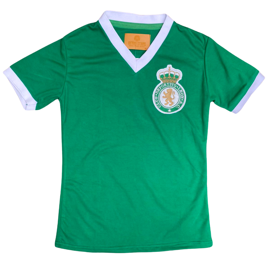 Jersey Retro Club León 1961 – Un ícono de la historia de La Fiera 🦁💚