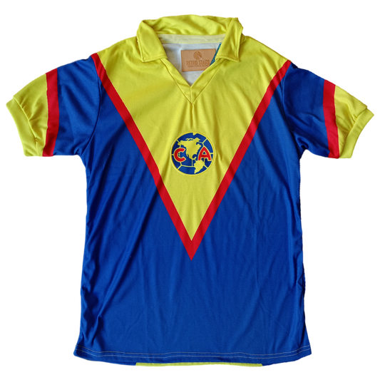 Jersey Retro Club América 1983 – El legado de Carlos Reynoso 💙🦅