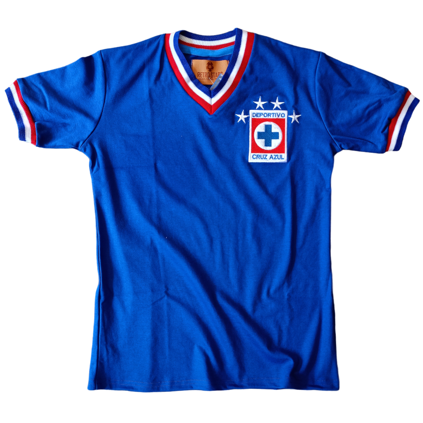 🏆 Jersey Retro Cruz Azul 1974 - ¡La Máquina Celeste de Época! 🚂