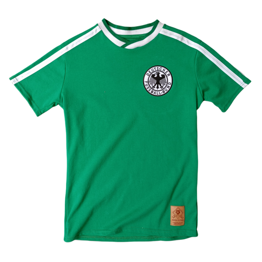 Jersey Retro Alemania 1986 - Verde (Edición Limitada) 🇩🇪💚✨