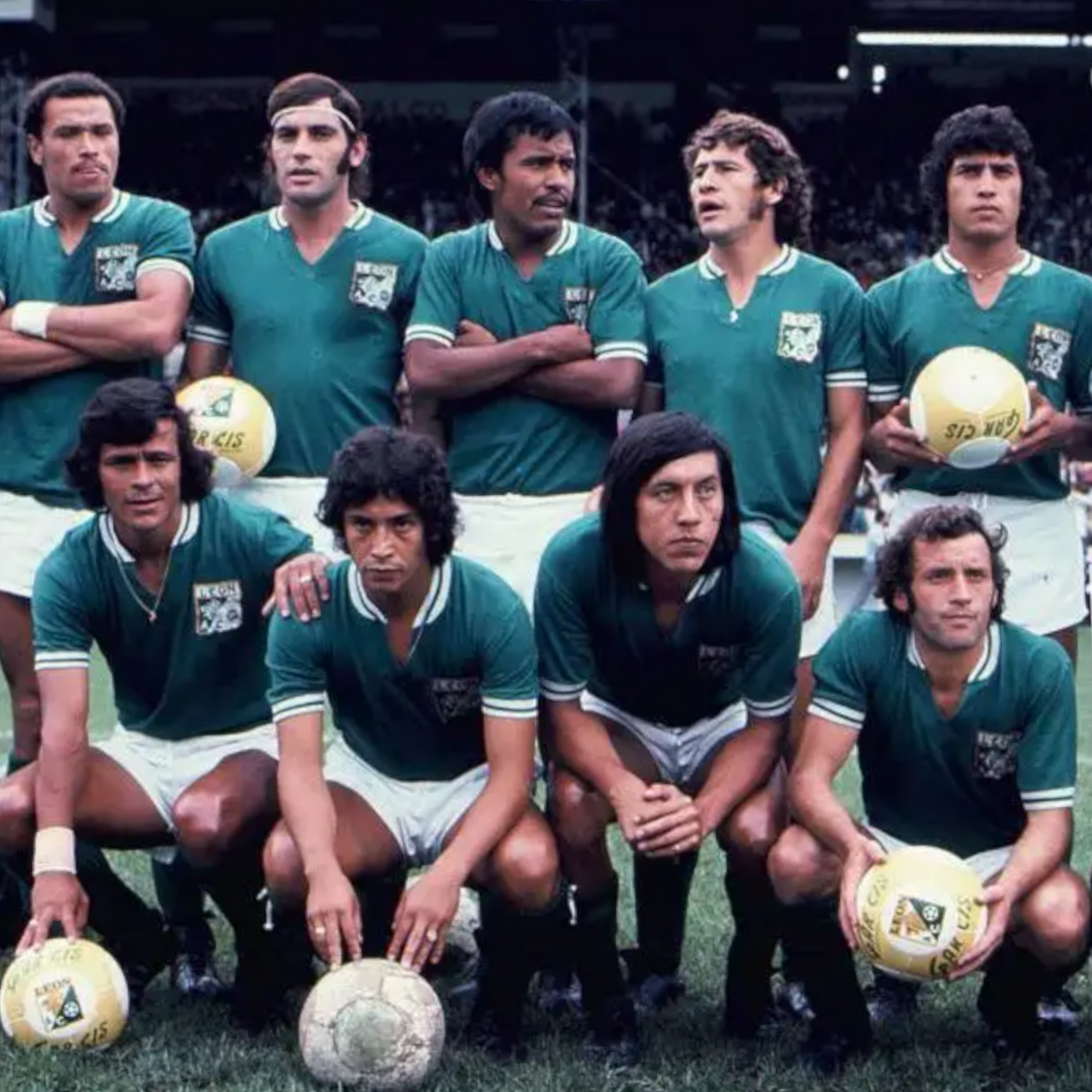 Jersey Retro Club León 1974 - Verde Clásico 🦁💚