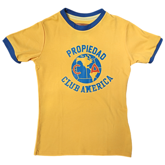 Jersey Retro de Entrenamiento "Propiedad Club América" – El espíritu de las Águilas en su entrenamiento ⚪💙🦅