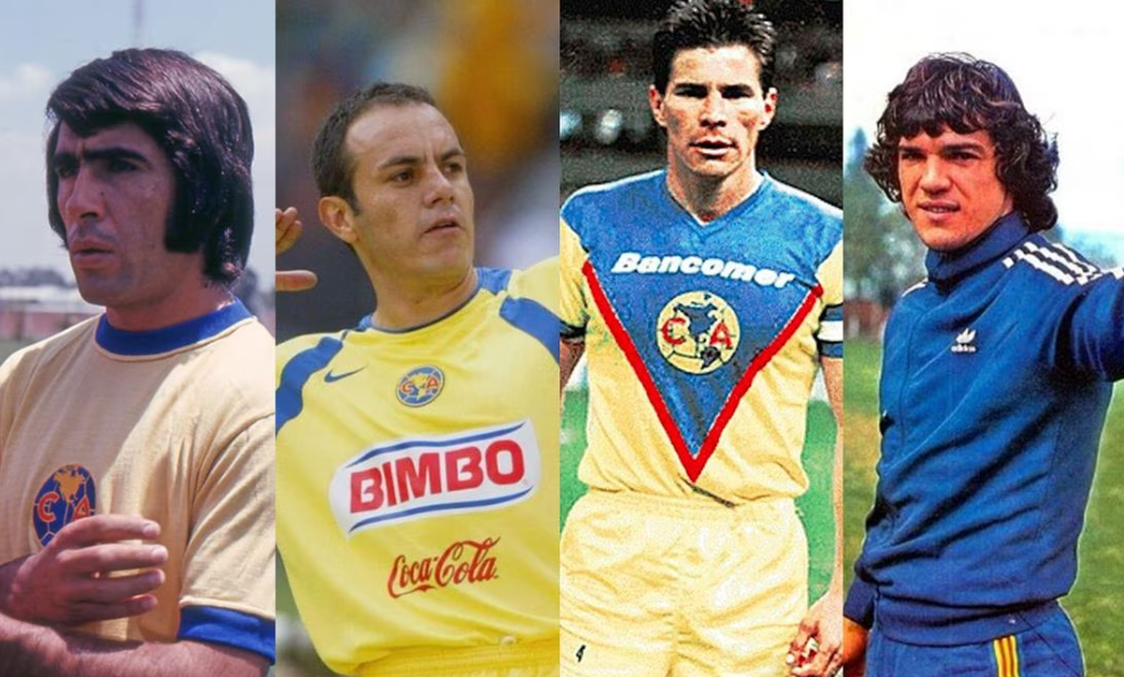 Top 5 Máximos Ídolos del Club América