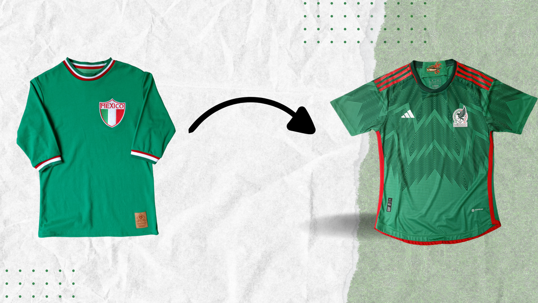 La Historia de las Playeras de la Selección Mexicana