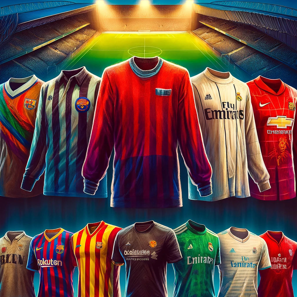 La Evolución del Diseño de las Camisetas de Fútbol: Un Viaje a Través de las Décadas