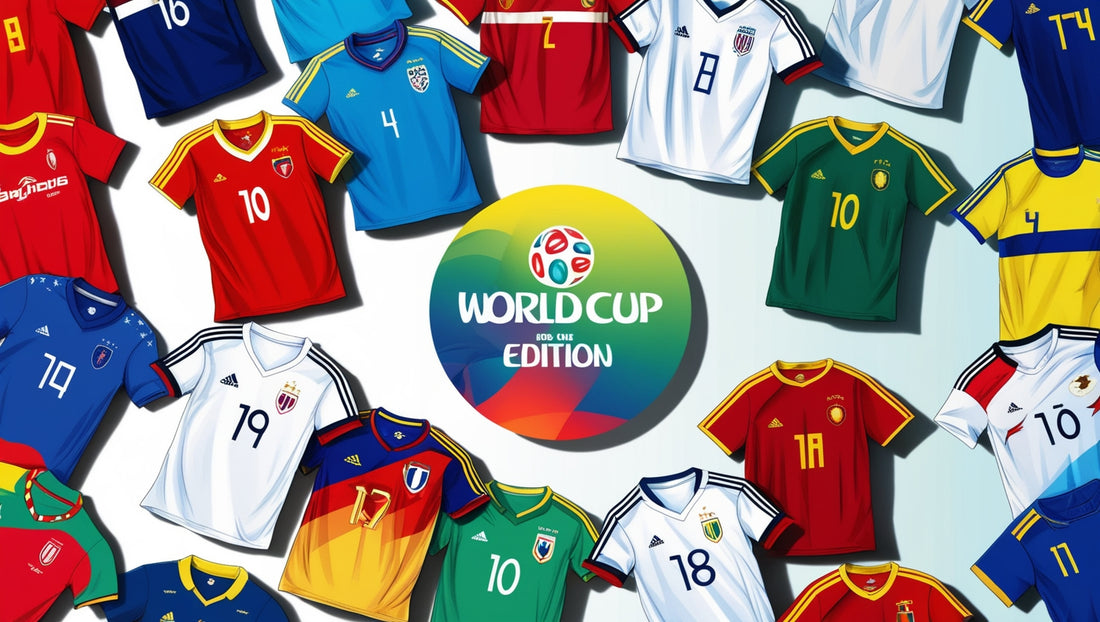 Las camisetas más icónicas de los Mundiales: Diseños, colores y momentos históricos
