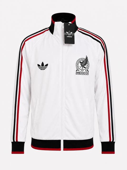 Chamarra México Blanca Retro | 2026