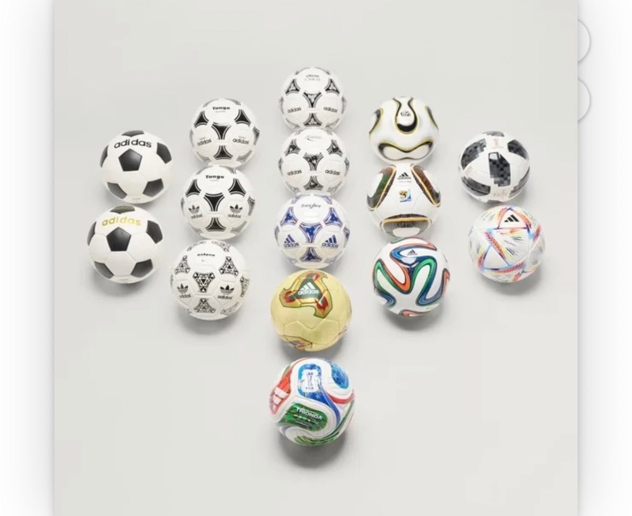 Kit Minibolas Historical World Cup 1970–2026 | Colección Mundialista
