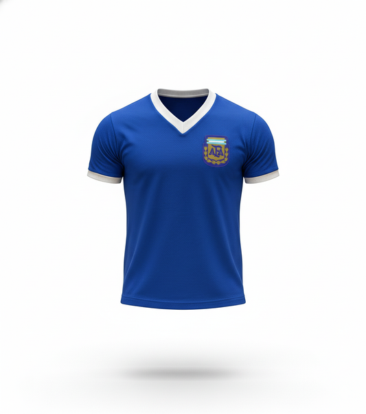 🇦🇷 JERSEY RETRO ARGENTINA 1989 AZUL MARINO