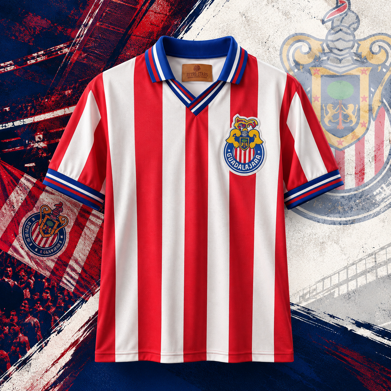 🐐 Jersey Chivas Guadalajara Retro – Edición Clásica | RetroStars Bajío