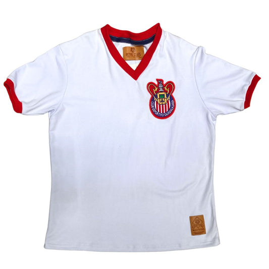 Playera Retro Chivas 1960 – Un ícono de la historia rojiblanca 🔴⚪