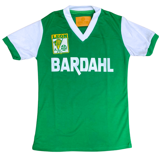 Jersey Retro Club León 1983 (Bardahl) – La Fiera en su mejor época 🦁💚